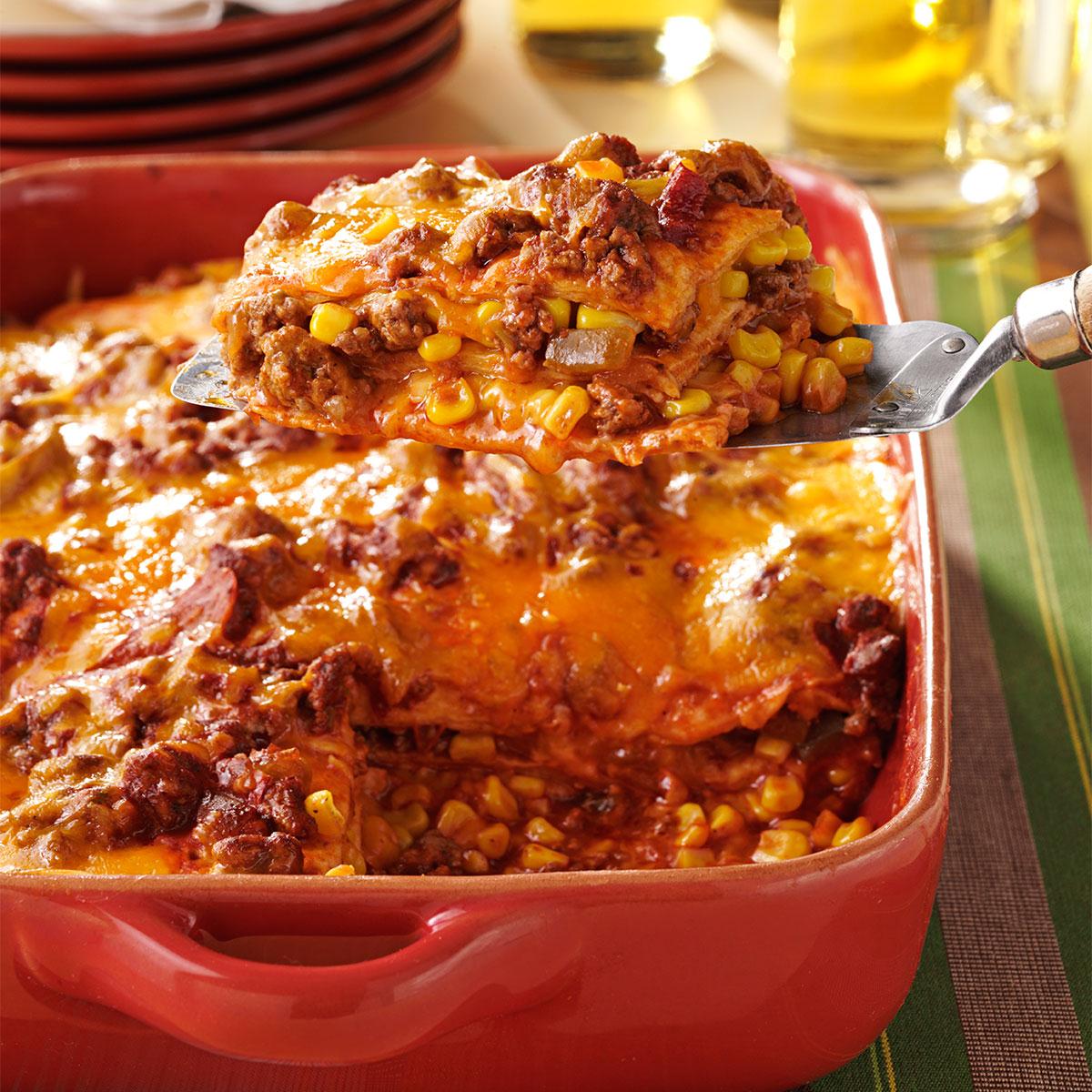 Harvest Hamburger Casserole