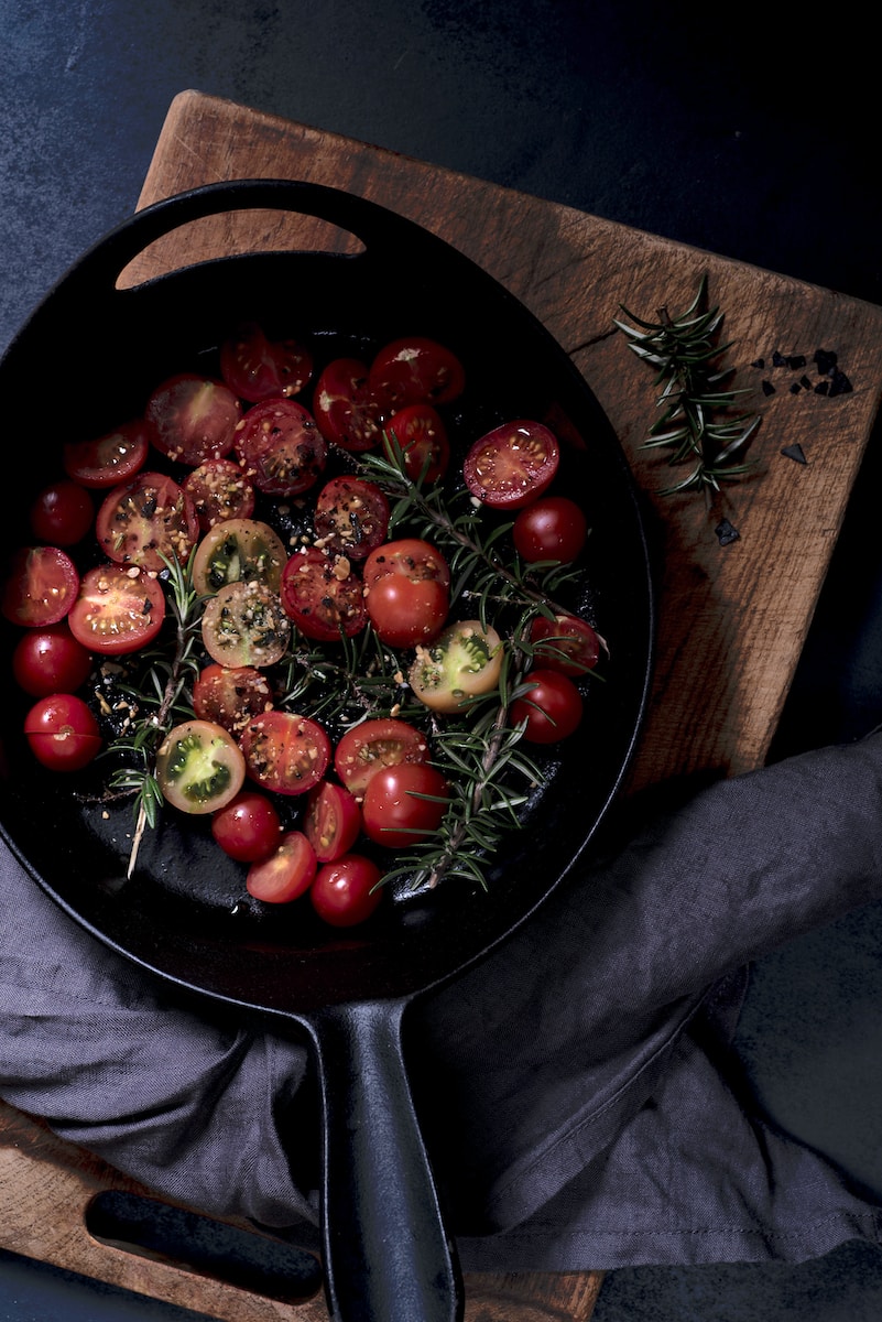 a bowl of food